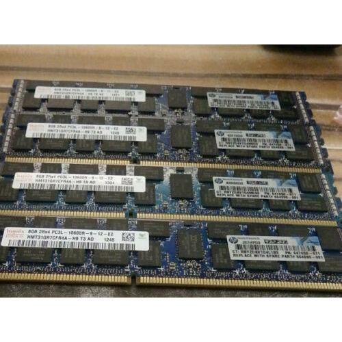 Memoria 647650-071 HP 8GB (1x8GB) PC3L-10600 DDR3-1333 Memory 647897-B21 664690-001 - AloinfoUSA