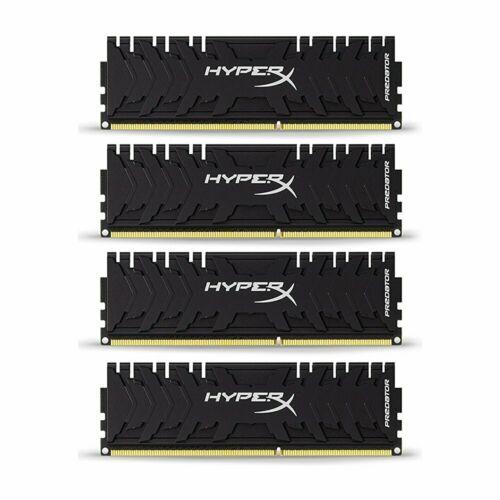 Memoria 64GB Kingston HyperX Predator DDR4 3200MHz PC4-25600 CL16 Quad Memory Kit 4x16GB - MFerraz Tecnologia