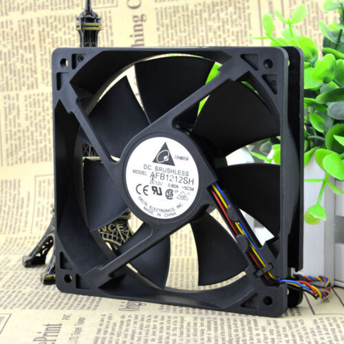 DELTA AFB1212SH 120*120*25mm 12V 0.8A 4pin PWM Case Cooling Fan cooler - MFerraz Tecnologia