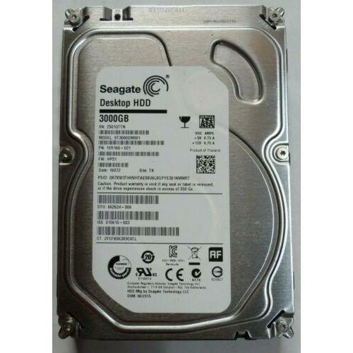 Disco Seagate Desktop HDD (ST3000DM001) SATA 3TB 6.0Gb/ 7200-RPM,64MB-Cache 3.5" Drive - MFerraz Tecnologia