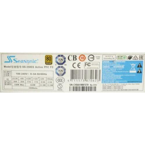 Fuente Seasonic 350w