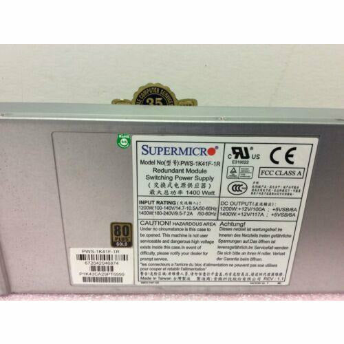 Power SuperMicro PWS-1K41F-1R Redundant module Switching power supply 1400 watt