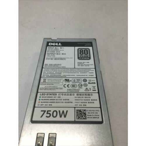 Fuente Dell 750W Power Supply