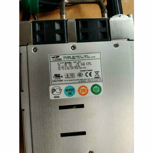 Fonte Zippy EMACS MRM-6600P 600W Redundant Power Supply similar to MRM-6650P - MFerraz Tecnologia