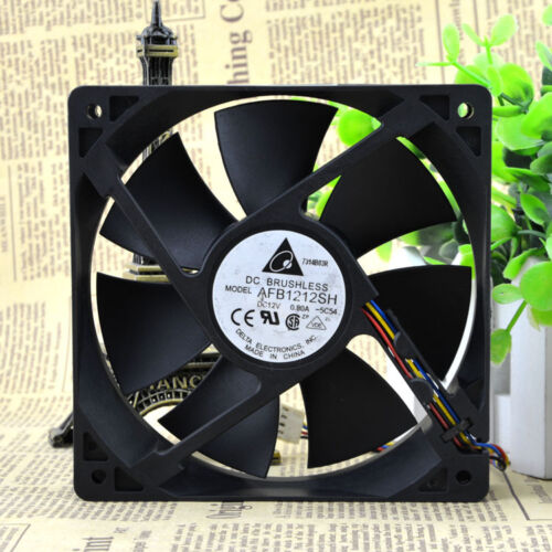 DELTA AFB1212SH 120*120*25mm 12V 0.8A 4pin PWM Case Cooling Fan cooler - MFerraz Tecnologia