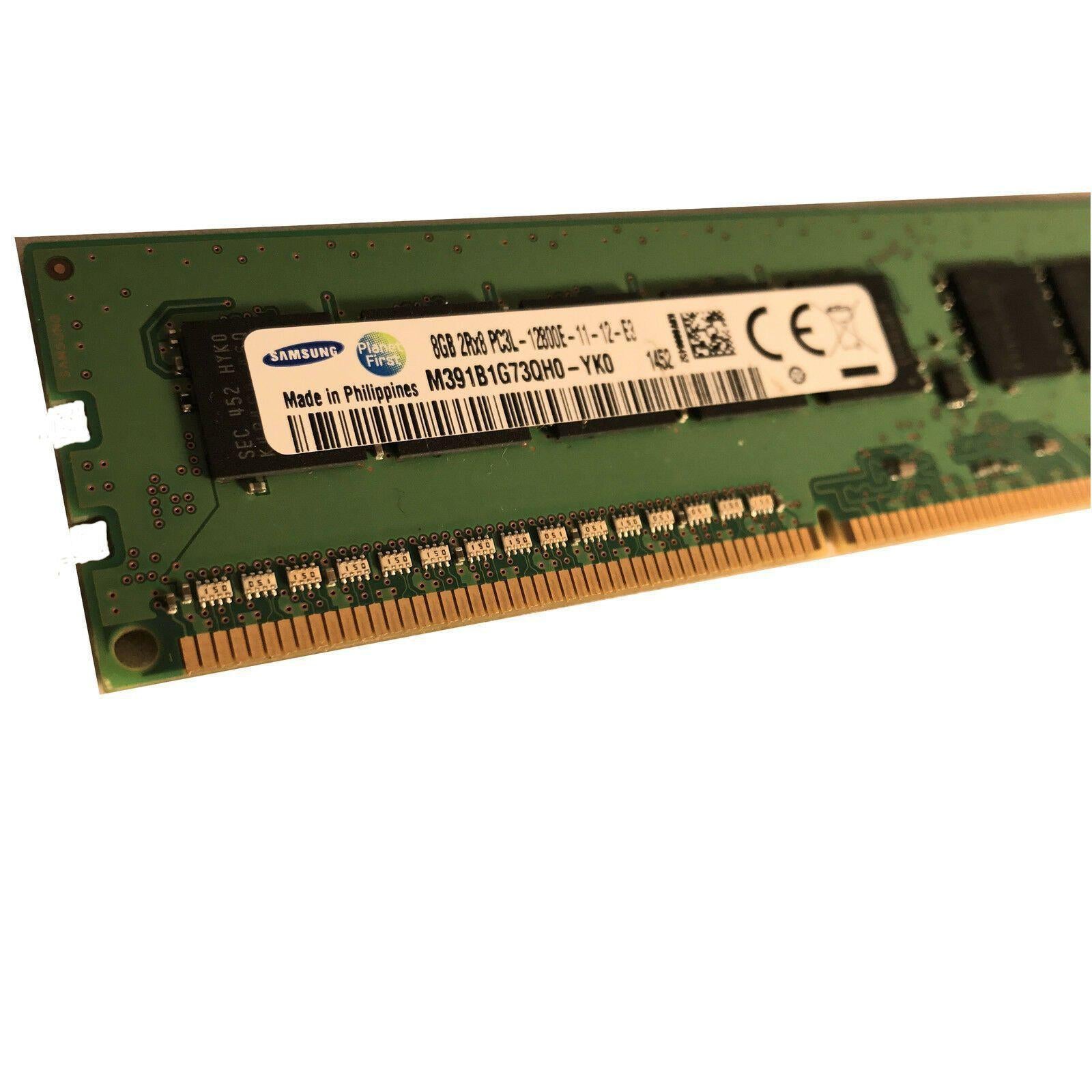 Samsung 8GB DDR3 1600 ECC UDIMM M391B1G73QH0-YK0 For Desktop and Servers 672042066858 - AloinfoUSA