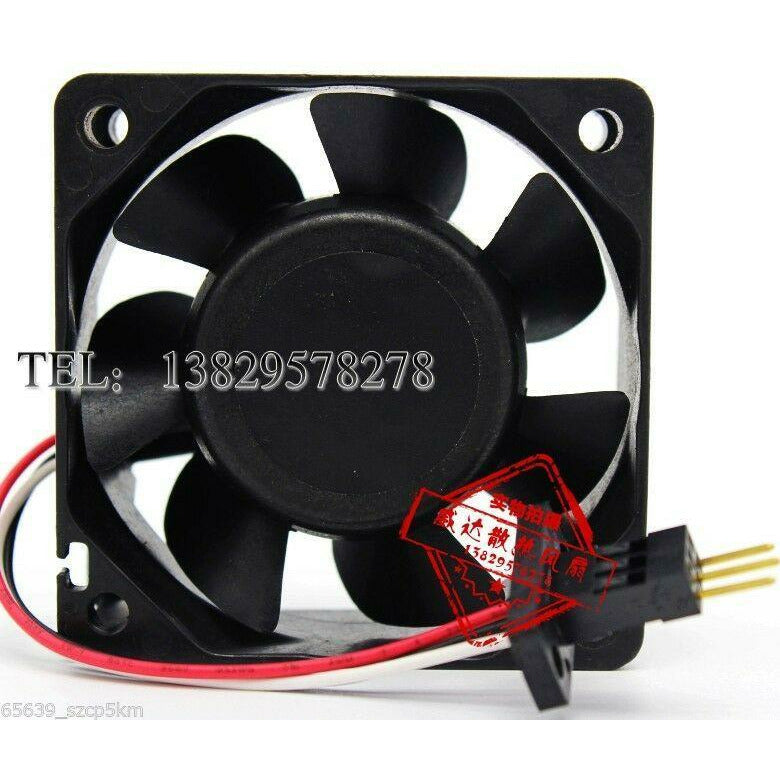 Sanyo Fanuc Fan 9WF0624H4D03 030619P 3 Pin Connector 60*60*25mm Cooling Fan - AloinfoUSA