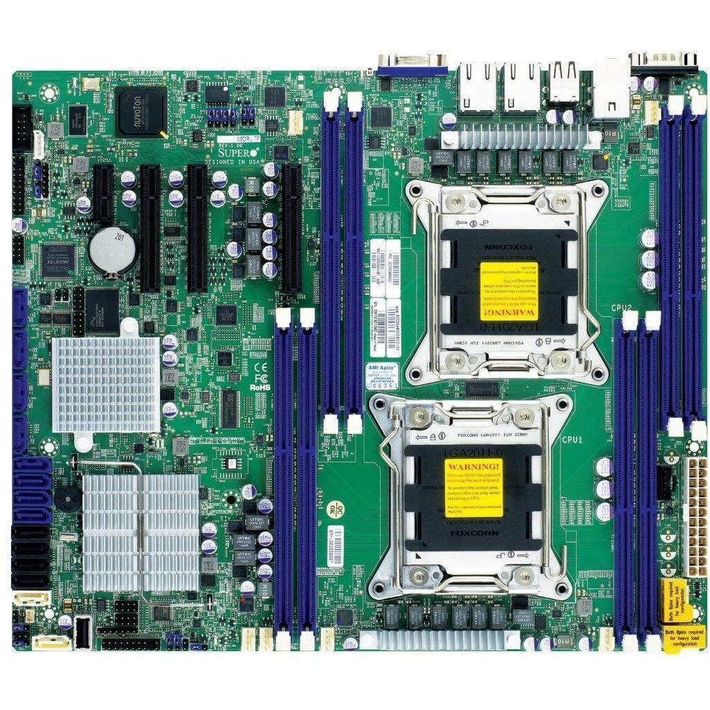 Supermicro Motherboard ATX DDR3 1600 Intel - LGA 2011 X9DRL-EF-O 691199658587 - AloinfoUSA