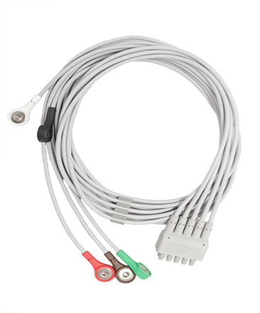 GE Multi-Link ECG Leadwire (411202-005, 2106383-005)