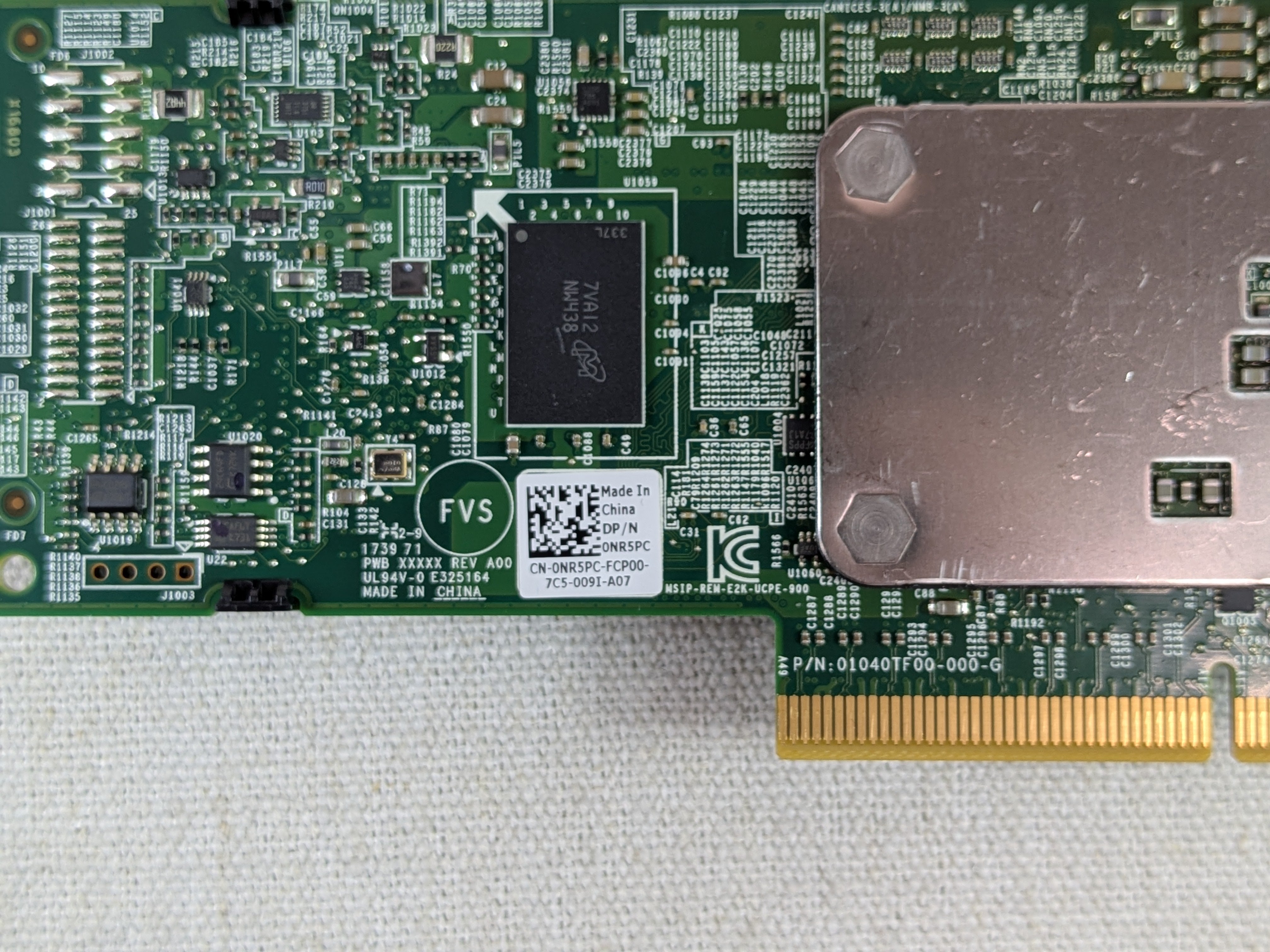 Dell NR5PC PERC H830 12Gb/s SAS PCIe External RAID Controller Low Profile