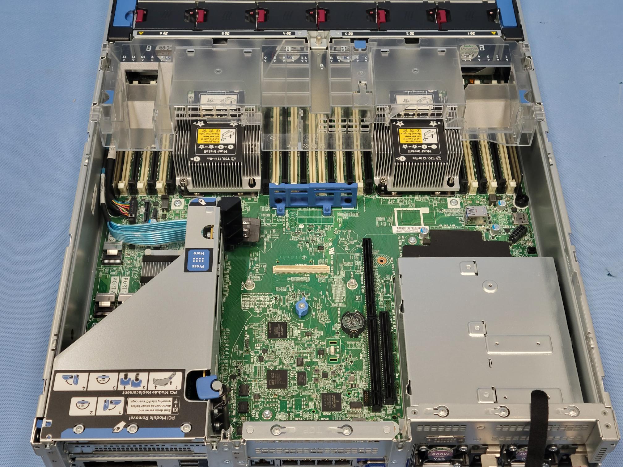 HP Proliant DL380 Gen10 8SFF Server 2x Gold 6248 2.5GHz CPU 256GB RAM 3x 480GB