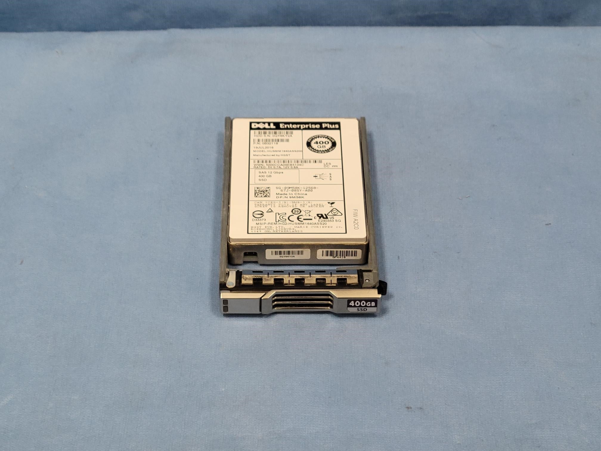 DELL EqualLogic 400GB 12Gb/s 2.5" SAS SSD Solid State Drive