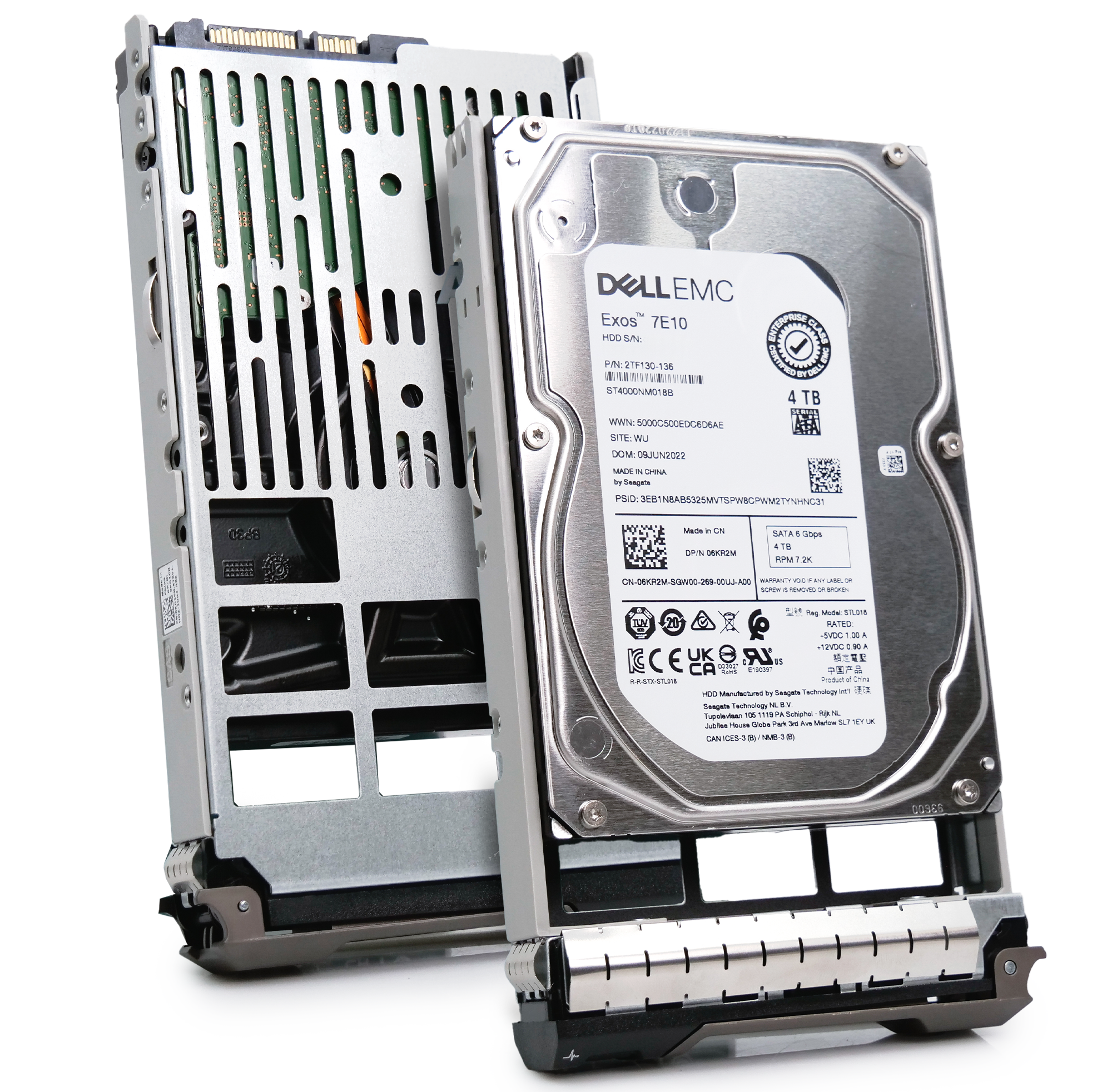 Dell G13 06KR2M 4TB 7.2K RPM SATA 6Gb/s 512n 3.5in Hard Drive