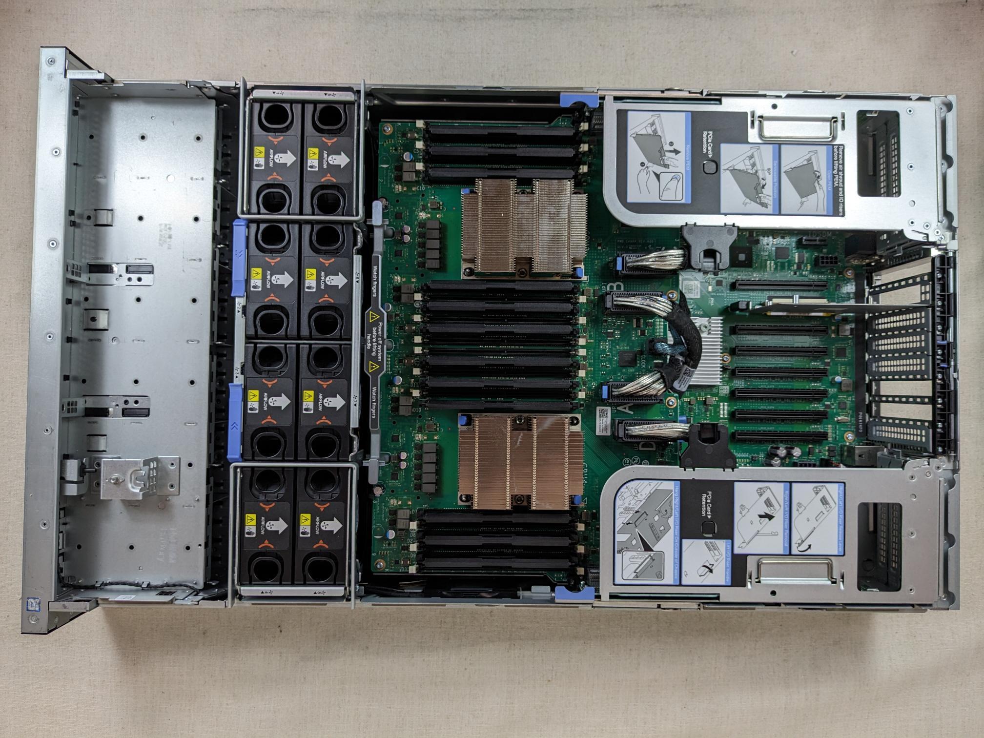 Dell PowerEdge R940 3U Server - 4x 24C Platinum 8260 2.4GHz, 512GB, 2x 240GB M.2