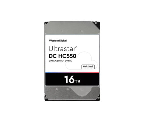 Western Digital Ultrastar DC HC550 16TB SAS Hard Drive for Servers - 7200RPM 3.5 512MB Cache - Part Number 0F38357