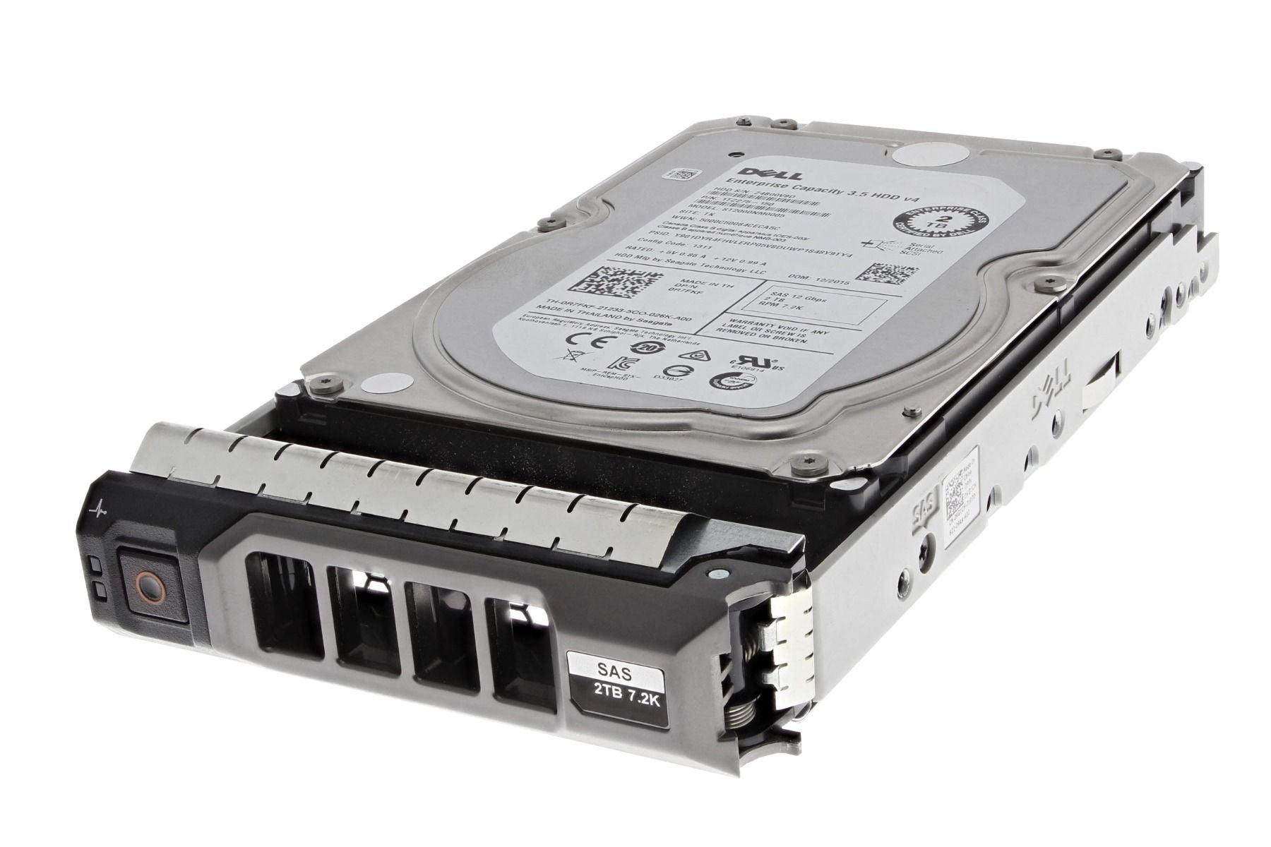 Dell 0R7FKF 2TB 7.2k rpm 3.5'' SAS 12Gbps Hard Drive