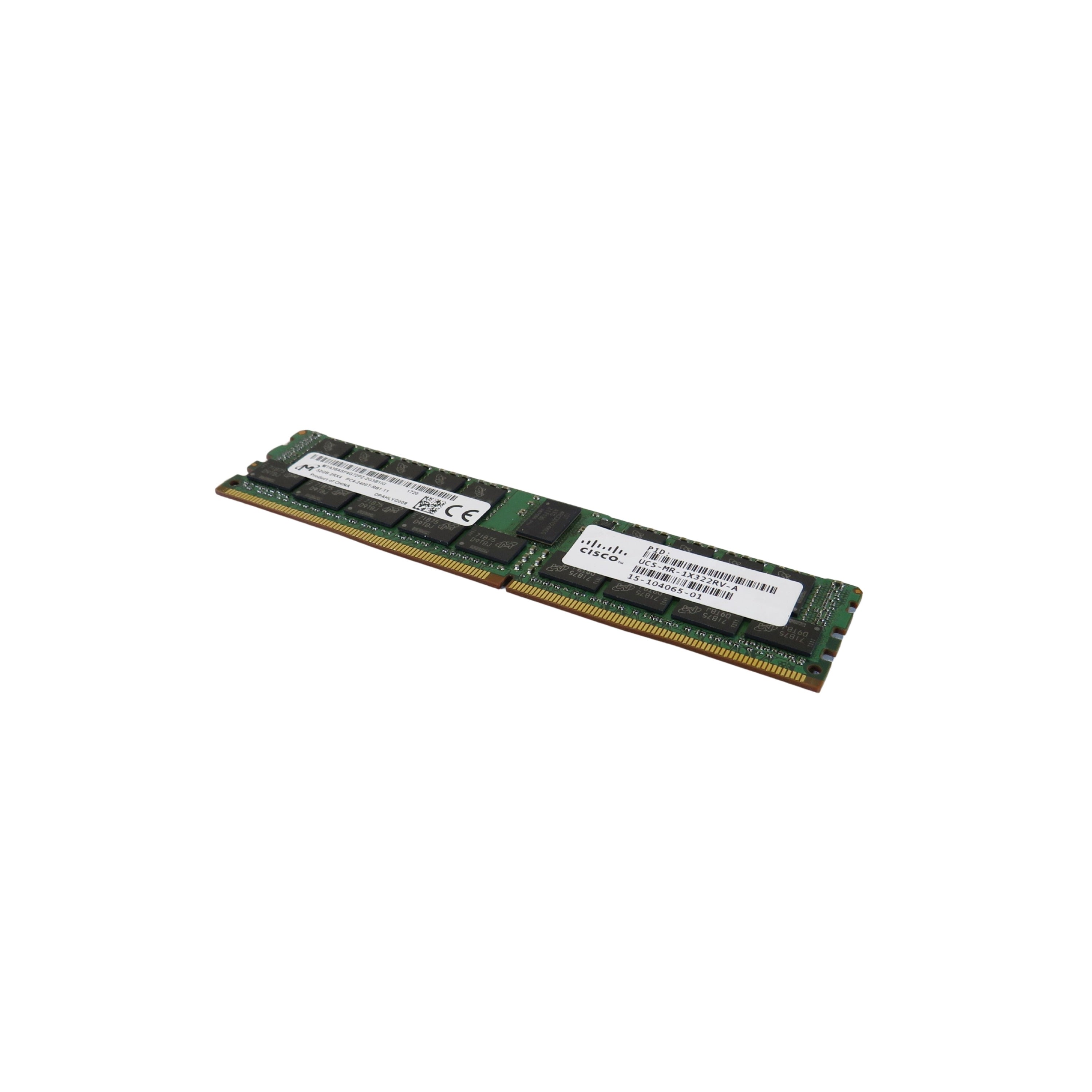 Cisco UCS-MR-1X322RV-A 15-104065-01 32GB 2Rx4 PC4-2400 DDR4 Server Memory (Refurbished)