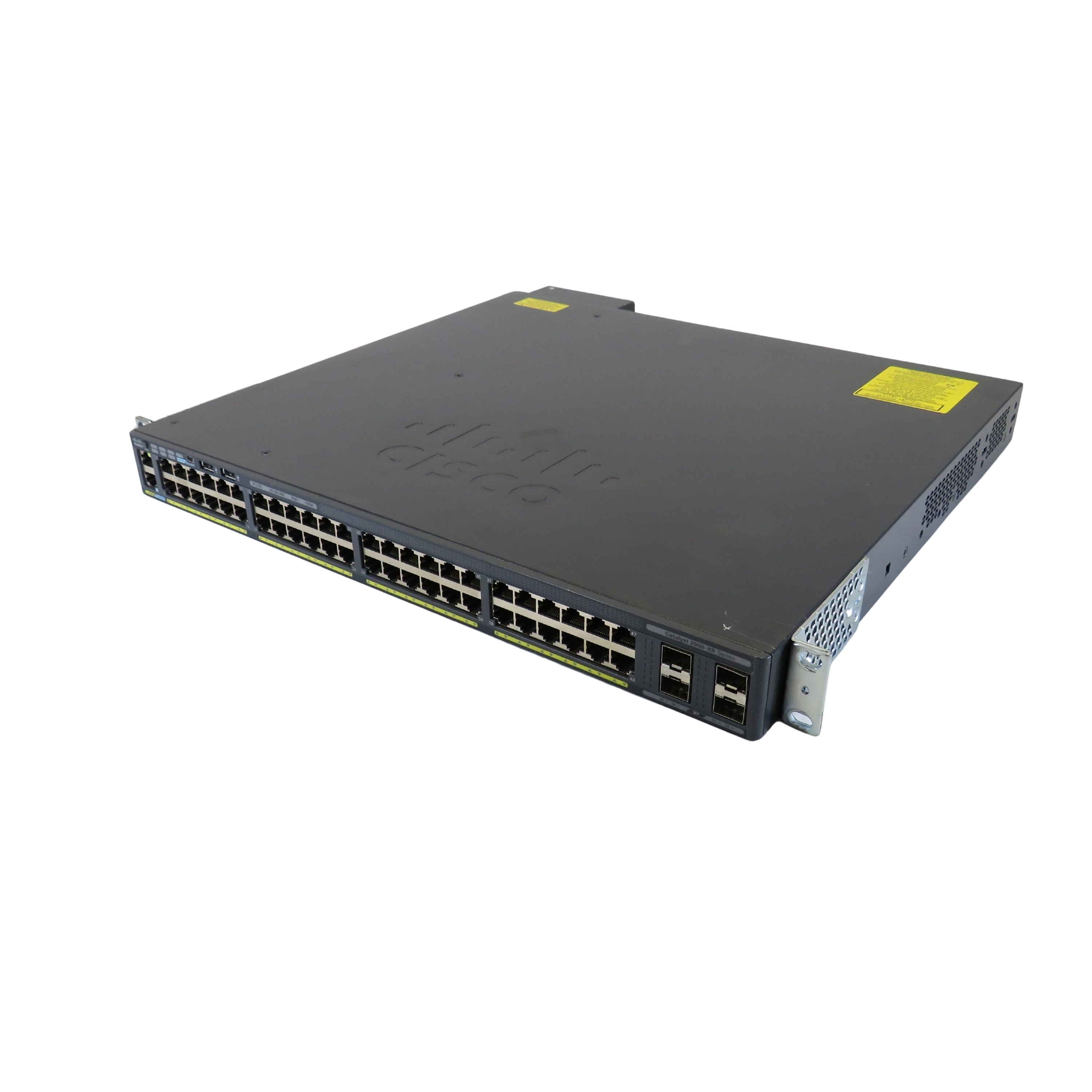 Cisco WS-C2960XR-48FPS-I Catalyst 2960-XR 48 GigE PoE 4 x 1G SFP Switch (Refurbished)