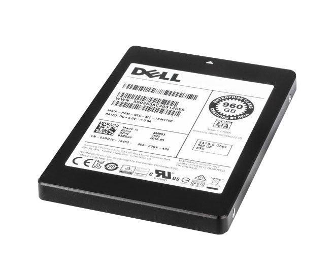 0VXG5N Dell 960GB MLC SATA 6Gbps Read Intensive 2.5-Inch Solid State Drive