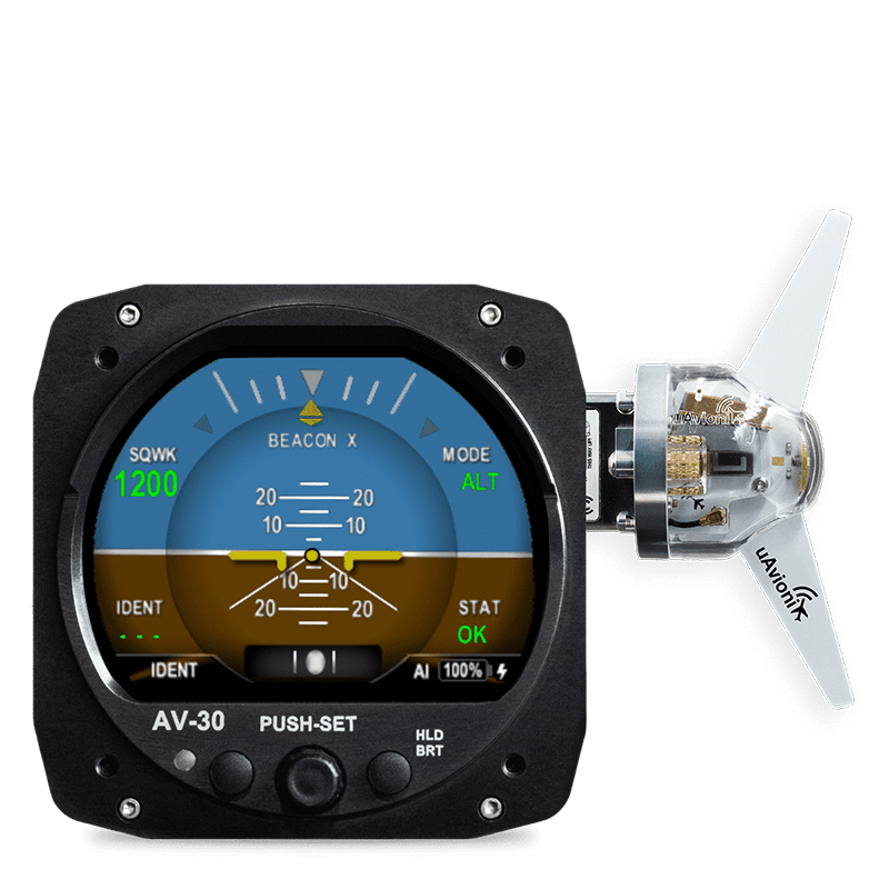 uAvionix tailBeaconX TSO And AV-30-C ADS-B Out Mfd Bundle