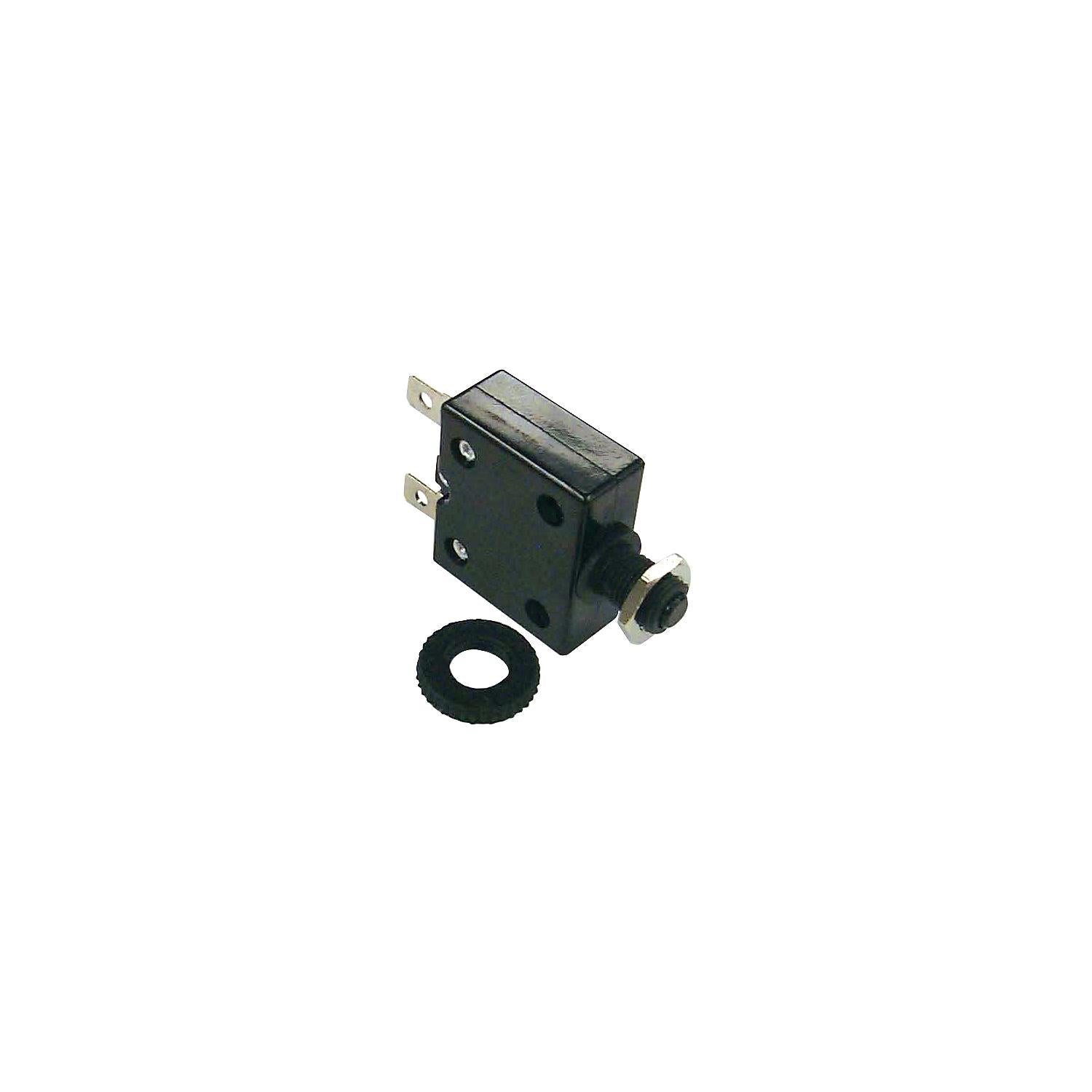 Sierra CB41210B Push Button Circuit Breaker, 10 Amp, Black