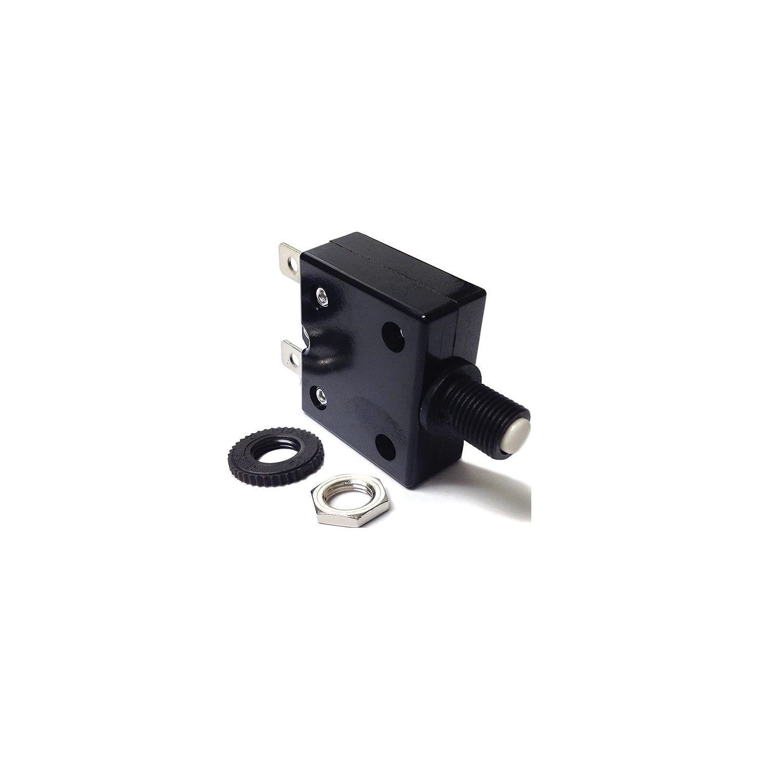 Sierra CB41220 Push Button Circuit Breaker, 15 Amp, White