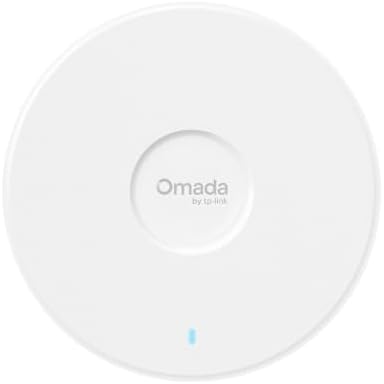 TP-Link Omada WiFi 7 Wireless Access Point | BE5000 Dual Band | 2.5G Port | PoE or DC Powered & Adapter Included | Seamless Roaming | Easy Setup | 5-Year Warranty | Remote Managed(EAP720