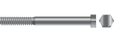 Seachoice SC30108 Cap Screw Hex Head, 3/8"-16 x 3-1/2"
