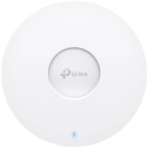 TP-Link EAP650 Ultra-Slim Wireless Access Point | Omada True WiFi 6 AX3000 | DC Adapter Included | Mesh, Seamless Roaming, WPA3, MU-MIMO | Remote & App Control | PoE+ Powered | Multi Control Options