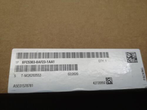 Siemens 6FC5303-0AF23-1AA1 Control Panel 6FC5 303-0AF23-1AA1