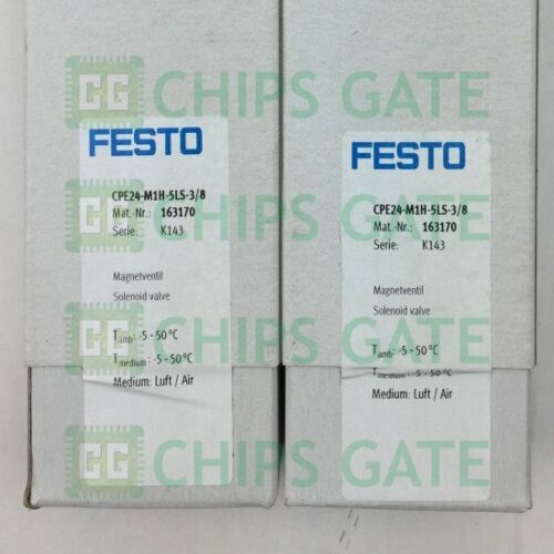 FESTO CPE24-M1H-5LS-3/8 163170 Solenoid Valve