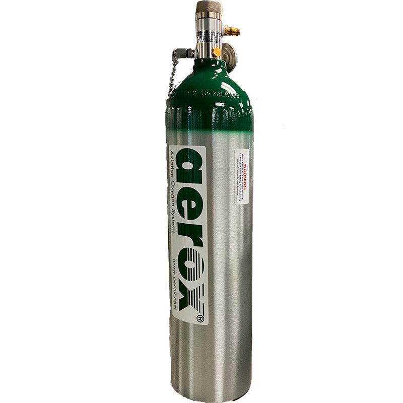 Aerox Oxygen System 1D - 13 Cubic Feet Cylinder