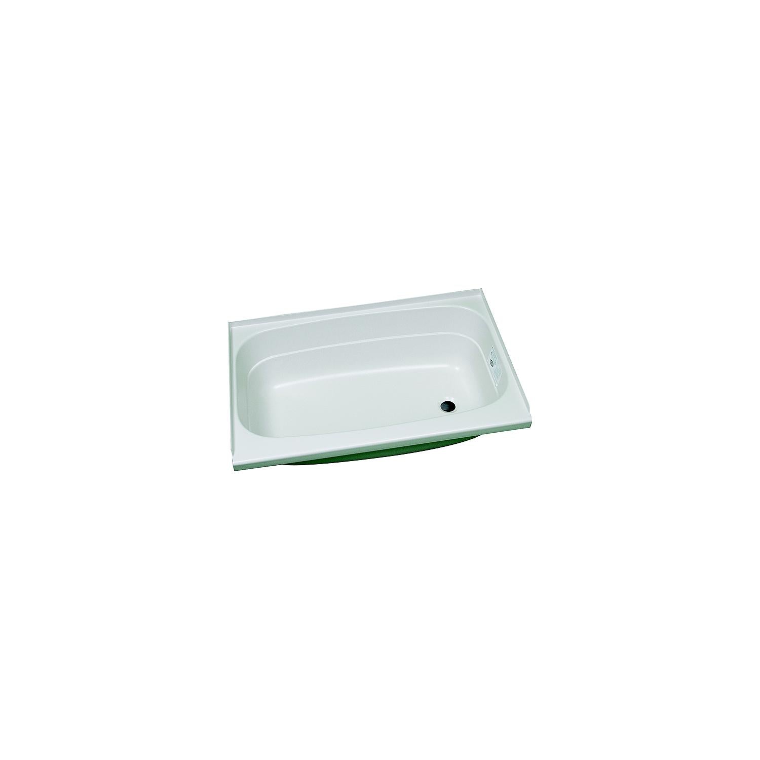 Specialty Recreation BT2440WR Right Drain Bathtub, 24" x 40", White