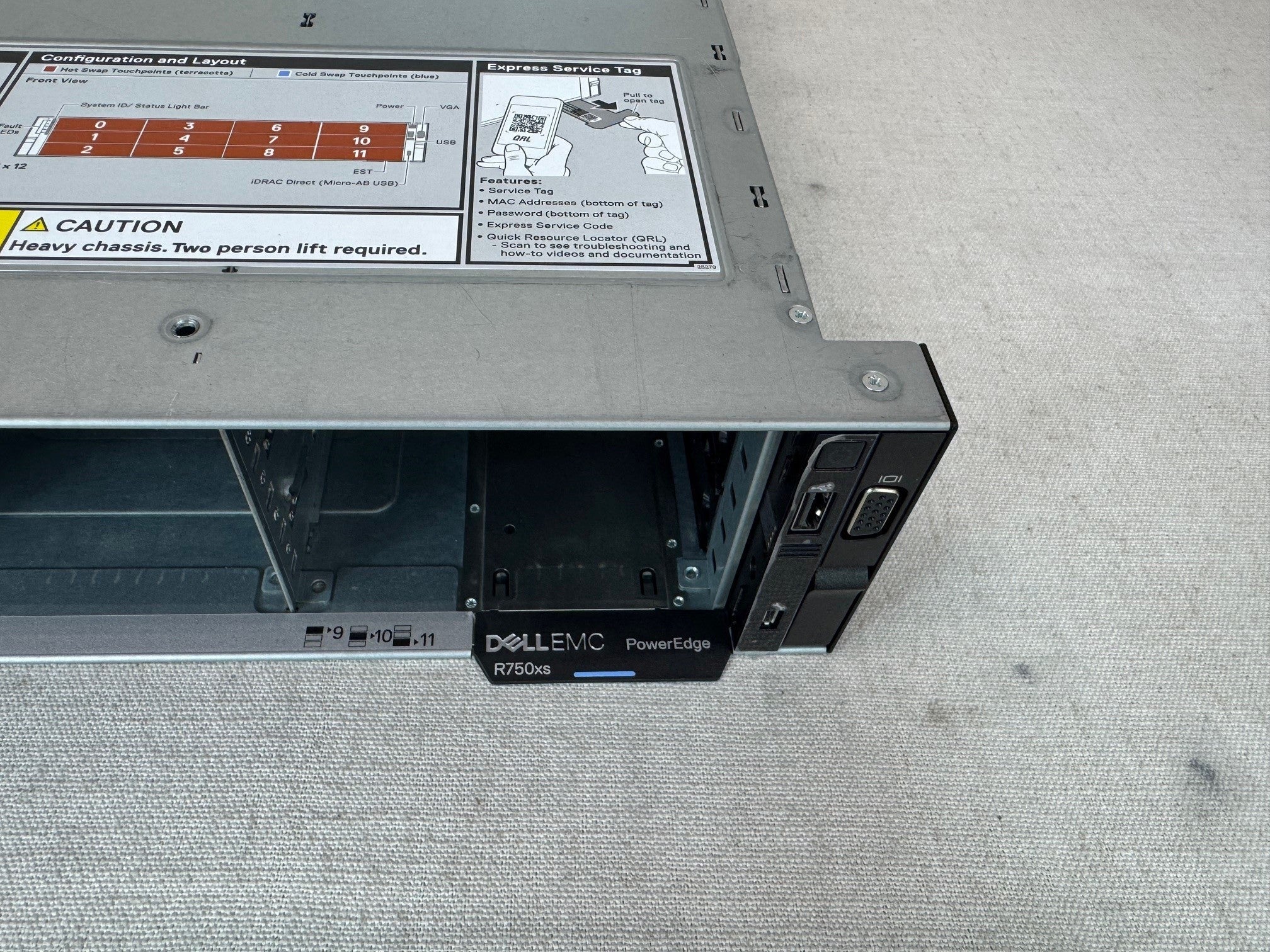 Dell PowerEdge R750XS 12x 3.5" Server- 2x 16C Silver 4314 @ 2.4GHz, 128GB RAM