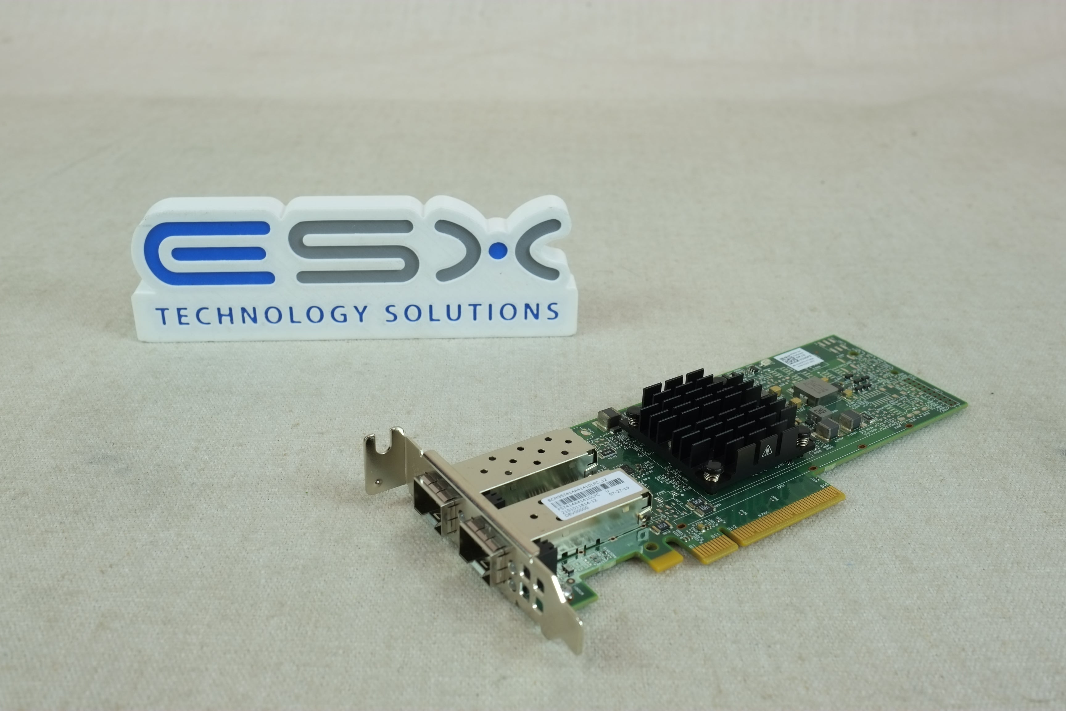 Dell 24GFD Broadcom 57414 Dual Port 25GbE SFP28 PCIe Network Adapter Low Profile
