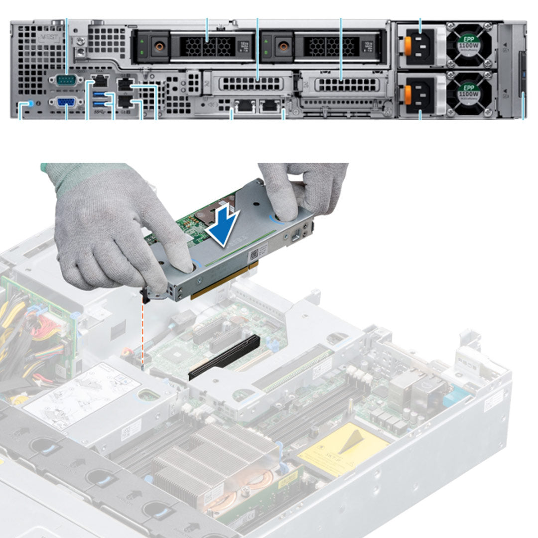 Dell R740XD2 LP Riser 1 (Left)