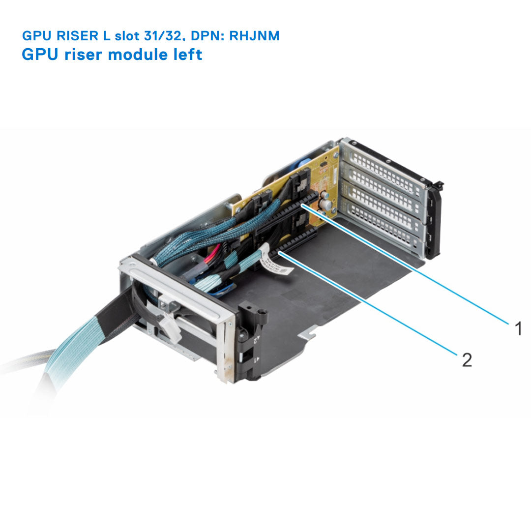 R750xa Config 1-1. with 4x FH, 2x LP and without NVbridge
