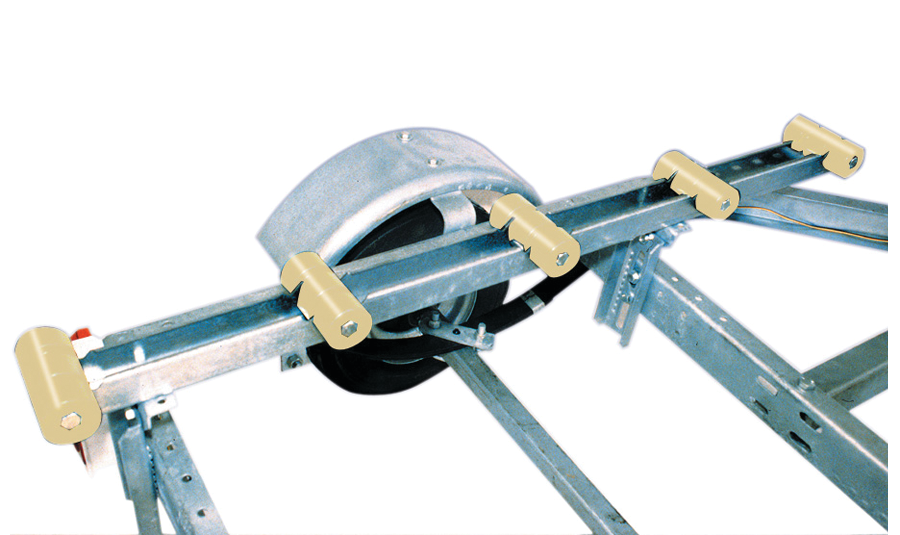 Tie Down Engineering 86145 Galvanized Roller Bunk Sold as Pair