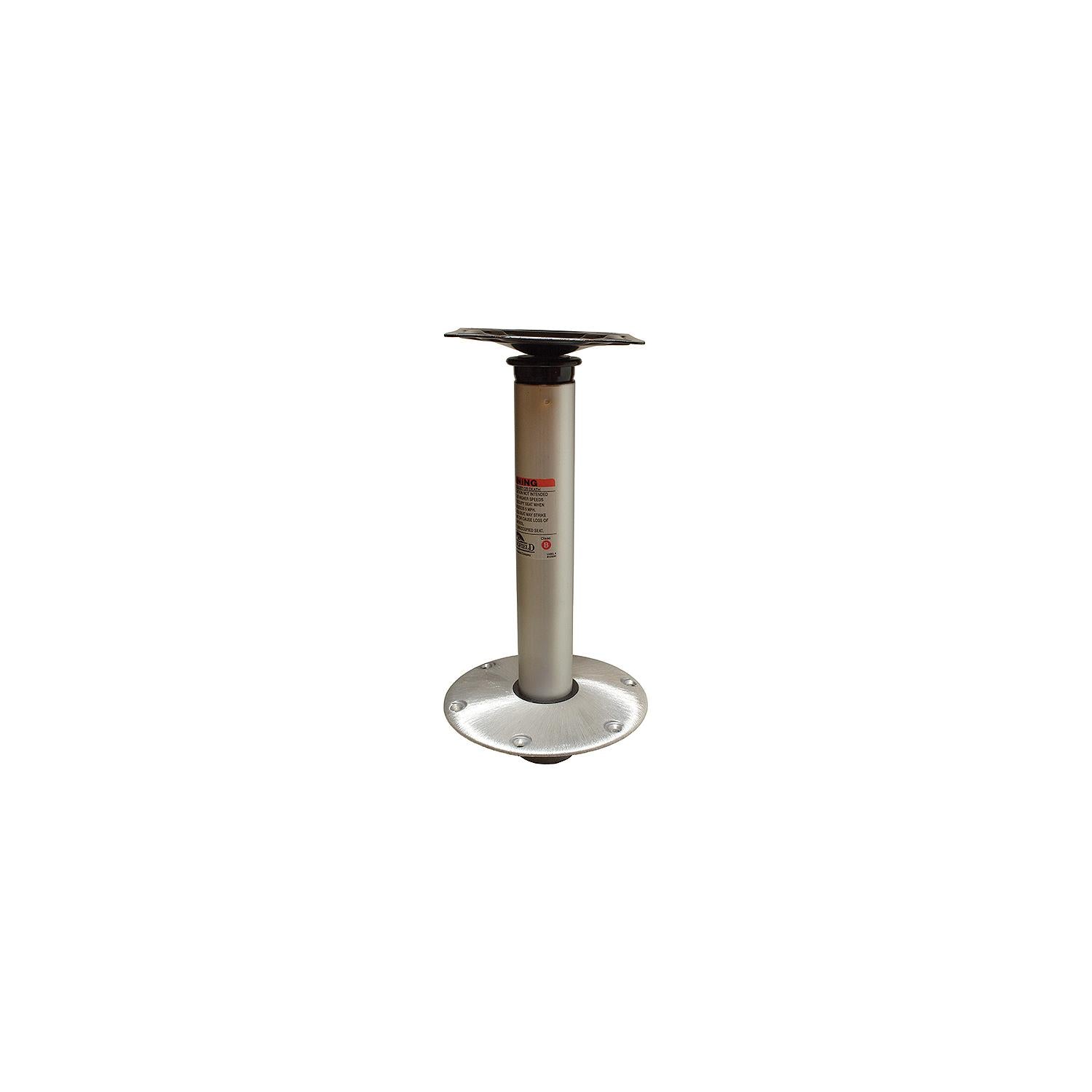 Springfield 1300709-HL1 Plug-In 2-3/8" Hi-Lo 3-Piece Pedestal Set (Includes Seat, Mount, Post & Base)