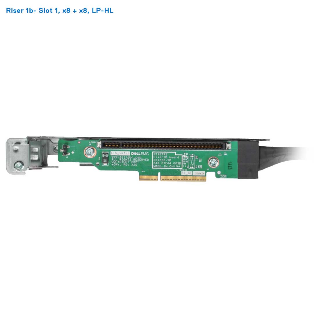 Dell PowerEdge C6620 Riser Config 6 R1B + R2A
