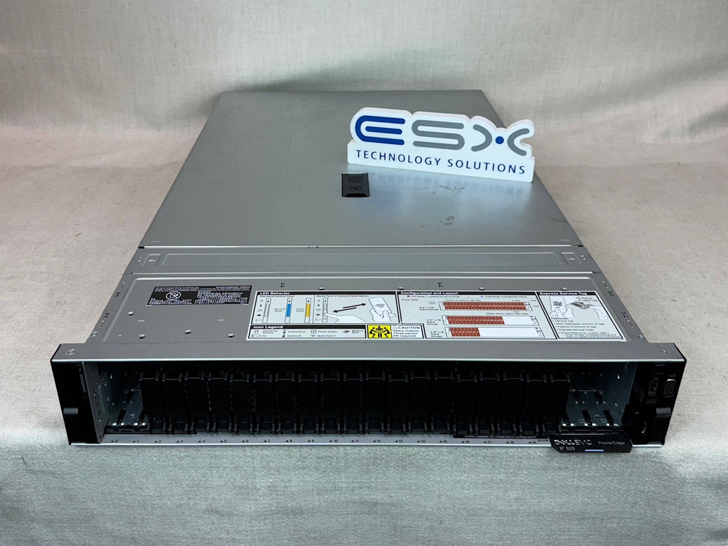 Dell PowerEdge R7525 24x 2.5” 2U 8x NVMe Server - 2x 32C 7542 2.9GHz, 768GB RAM