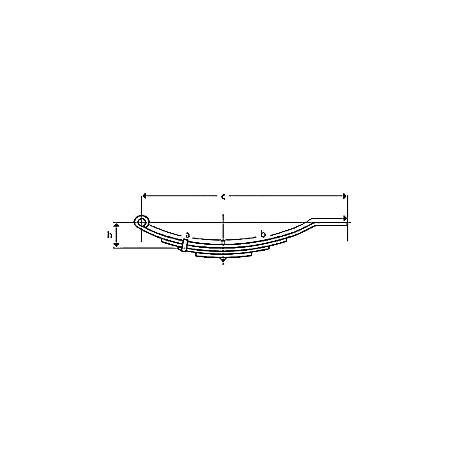 U.C.F. America 267 Una267- 3 Lvs Slip.Spring 705#