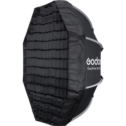 Godox EazyFlow Bty 65S Collapsible Beauty Dish (Black/Silver, 25.5"/64.8cm)