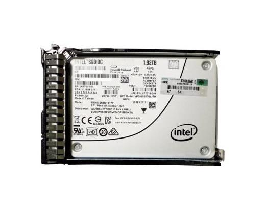 872522-001 HPE 1.92TB SATA 6Gbps 2.5-inch Mixed Use Solid State Drive