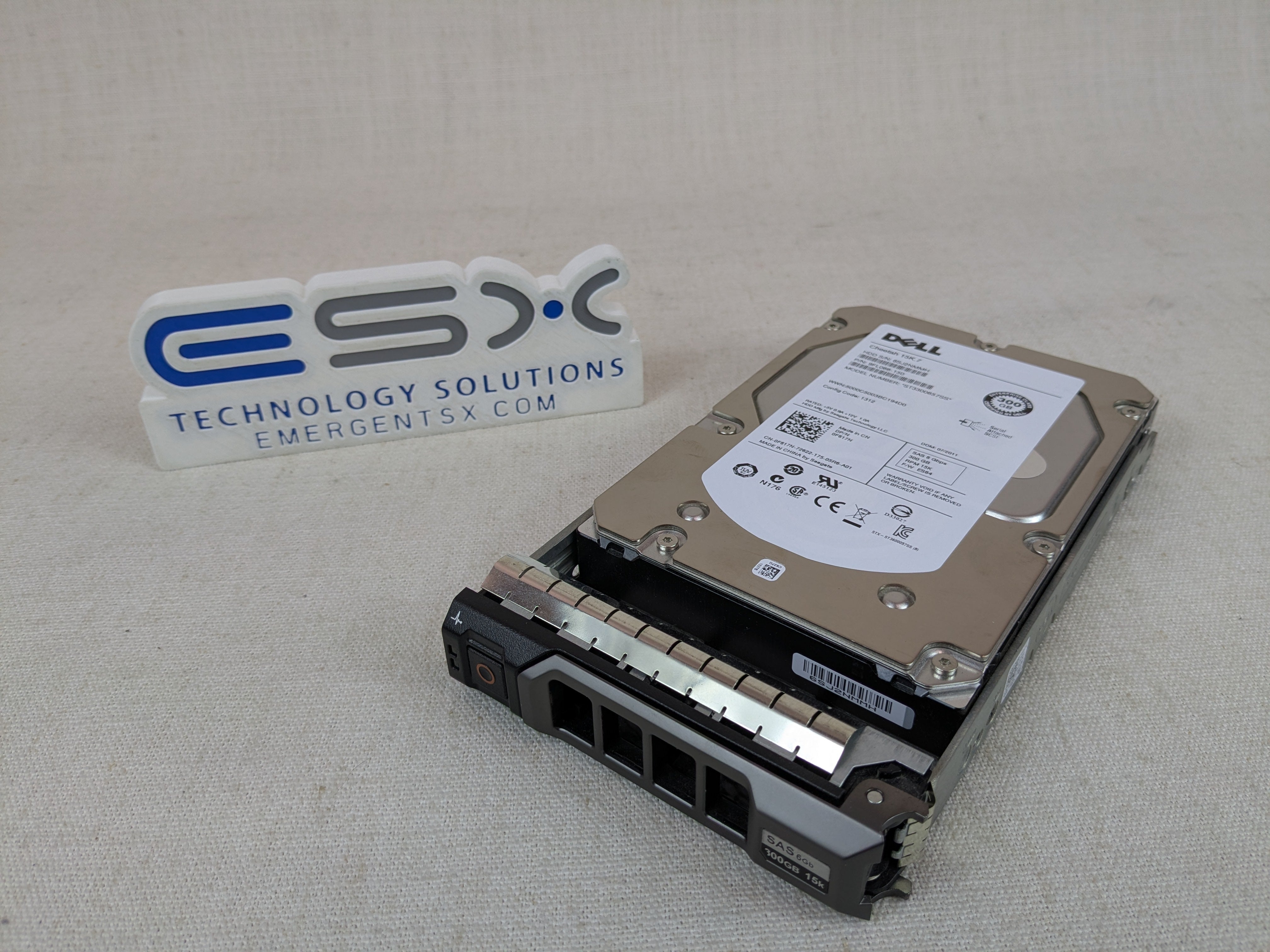 Dell F617N 300GB 15K.7 16MB 6Gb/s 3.5" SAS Hard Drive R720 R730