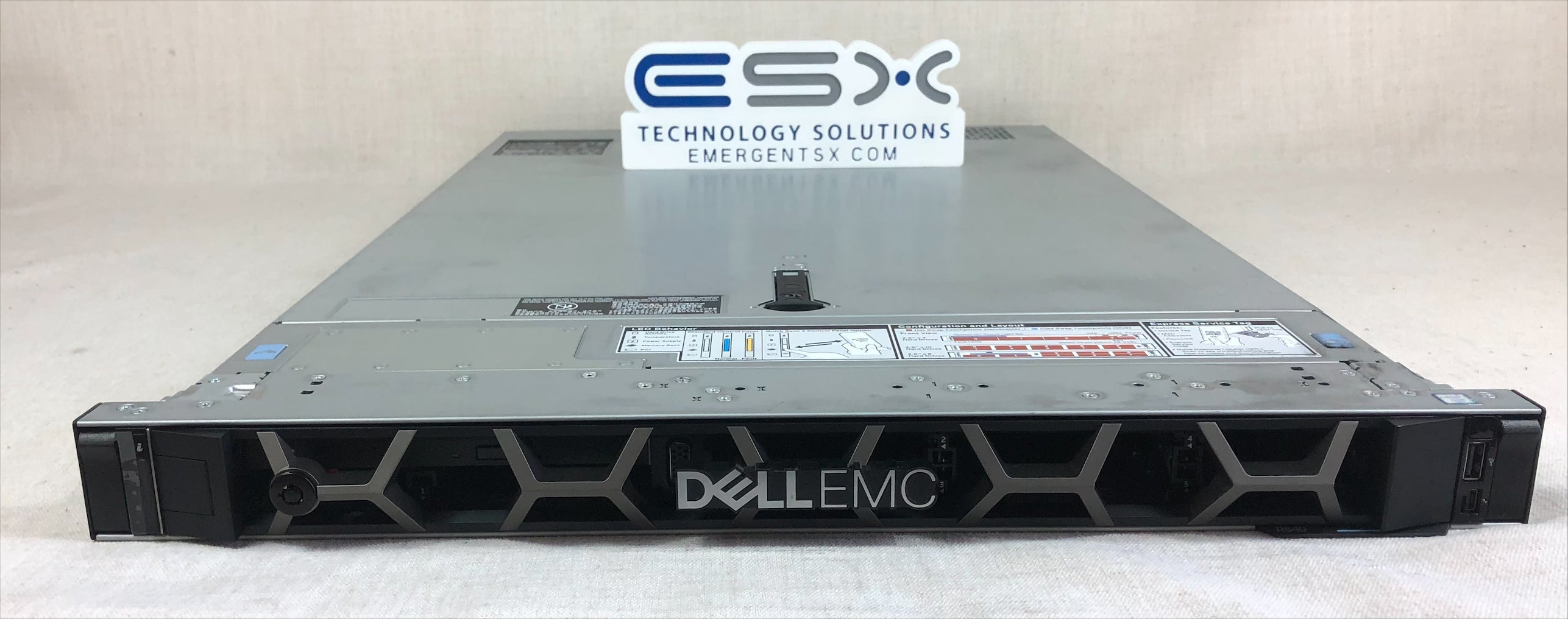 Dell PowerEdge R640 8x 2.5” CTO Rack Server – 2x Heatsink, 2x PSU, iDRAC