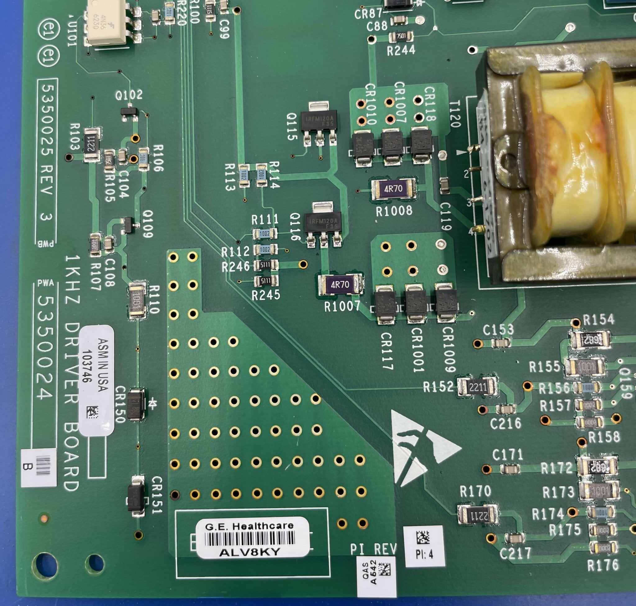 GE 5350024 - 1KHz Driver Board for AMX4 X-Ray Angle | Alo Tech Solutions
