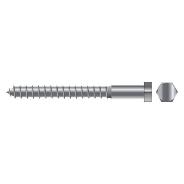 Seachoice SC1290 Lag Screw, 1/2 x 3"