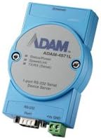 ADVANTECH/B+B ADAM-4571L-DE - 1 Port RS-232 Serial Device Server- Replacement of ADAM-4571L-A and ADAM-4571L-CE|B078TNB1JF