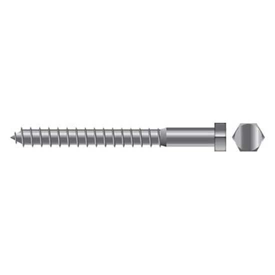 Seachoice MP1265SC 59734 Stainless Steel Lag Screw